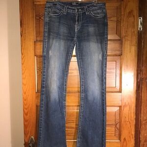 Cello Jeans 27 Bootcut Raw Hem